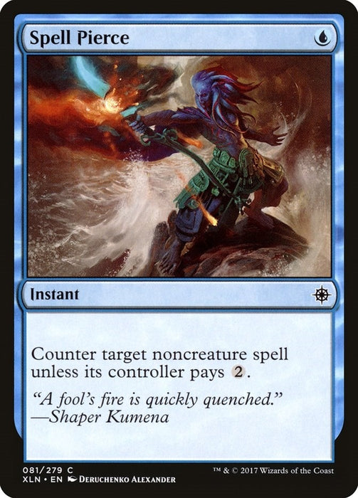 Image for Spell Pierce (81) (XLN) - Magic: The Gathering