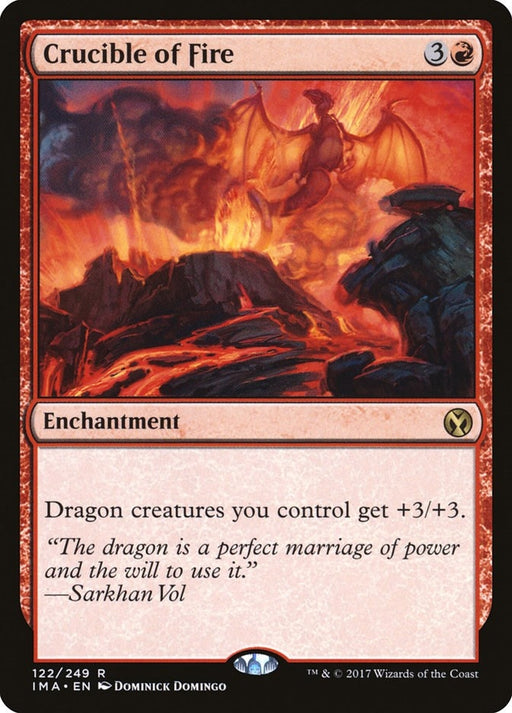 Image for Crucible of Fire (122) (IMA) - Magic: The Gathering