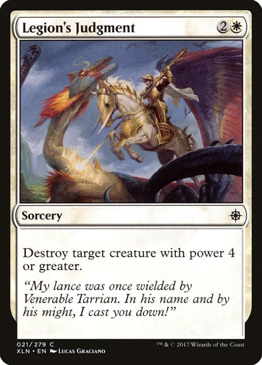 Image for Legion's Judgment (21) (XLN) - Magic: The Gathering