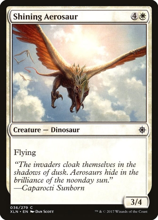 Image for Shining Aerosaur (36) (XLN) - Magic: The Gathering