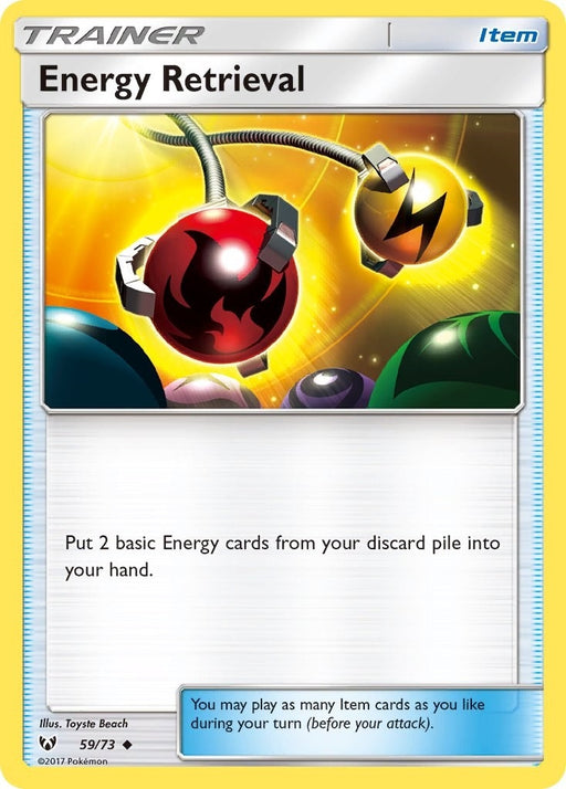 Image for Energy Retrieval (59/73) (SHL) - Pokemon