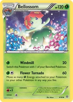 Bellossom - 4/98 (Cosmos Holo) (004/098) (MCAP)