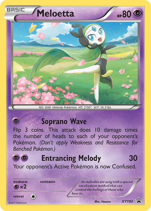 Meloetta - XY193 (XY193) (PR)