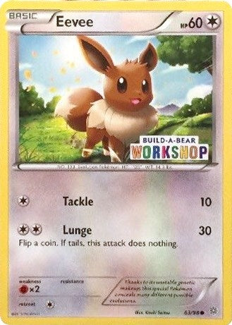 Eevee - 63/98 (Build-A-Bear Workshop Exclusive) (063/098) (MCAP)