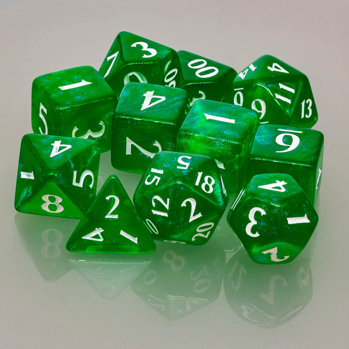 Ultra-PRO: Eclipse - RPG Dice Set 11PC (Forest Green)