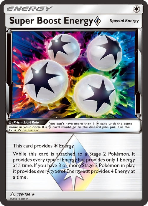 Image for Super Boost Energy Prism Star (136/156) (SM05) - Pokemon