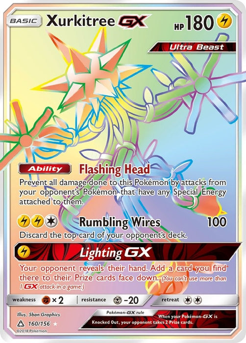 Xurkitree GX (Secret Rare) (160/156) (SM05)
