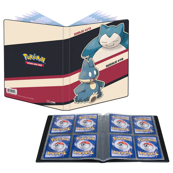 Ultra-PRO: Pokémon 4 Pocket Binder - Snorlax & Munchlax