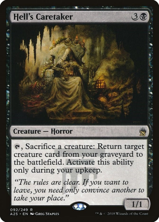 Image for Hell's Caretaker (92) (A25) - Magic: The Gathering