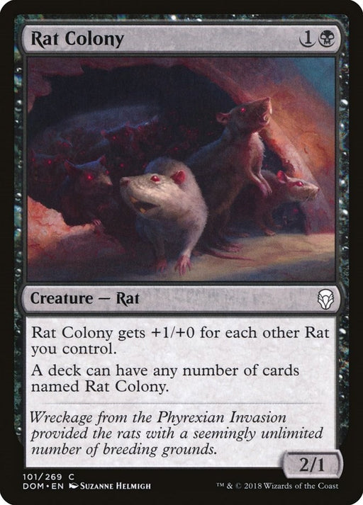 Image for Rat Colony (101) (DOM) - Magic: The Gathering