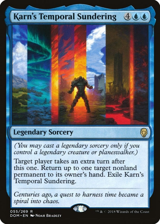 Image for Karn's Temporal Sundering (55) (DOM) - Magic: The Gathering