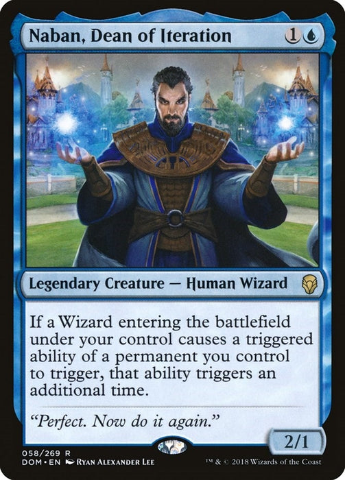 Image for Naban, Dean of Iteration (58) (DOM) - Magic: The Gathering