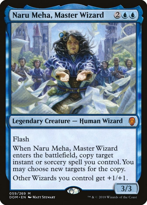 Image for Naru Meha, Master Wizard (59) (DOM) - Magic: The Gathering