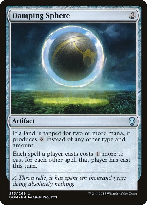 Image for Damping Sphere (213) (DOM) - Magic: The Gathering