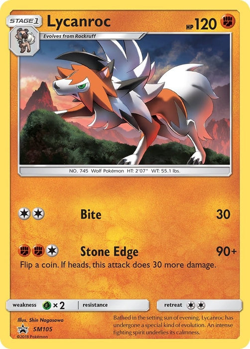 Lycanroc - SM105 (SM105) (SMP)