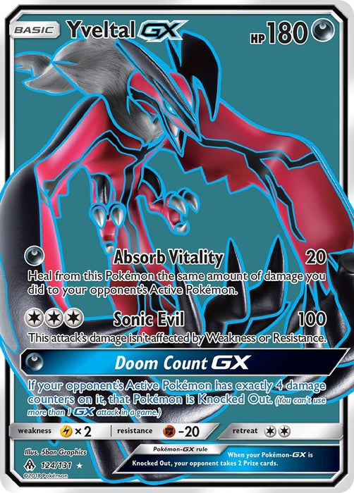 Yveltal GX (Full Art) (124/131) (SM06)