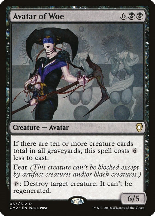Image for Avatar of Woe (57) (CM2) - Magic: The Gathering