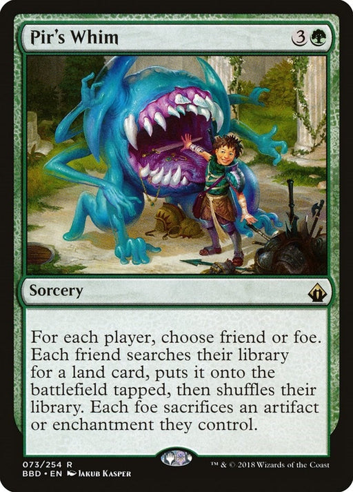 Image for Pir's Whim (73) (BBD) - Magic: The Gathering