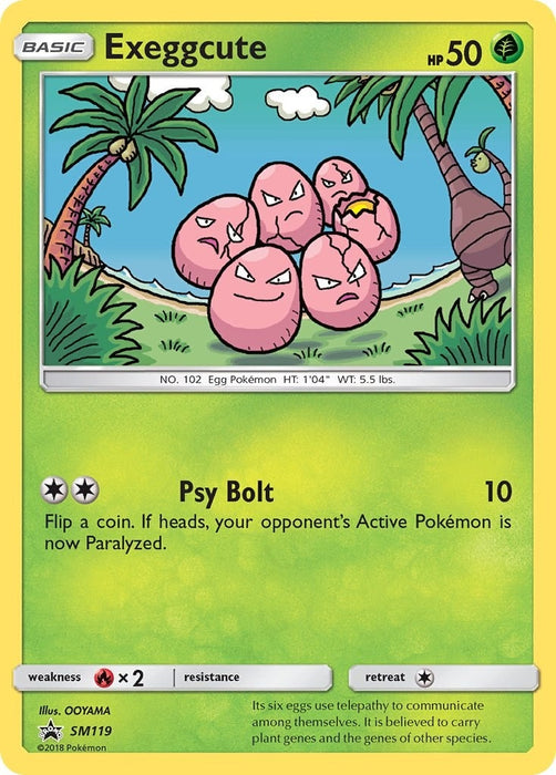 Exeggcute - SM119 (SM119) (SMP)