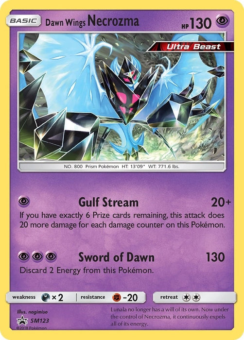 Dawn Wings Necrozma - SM123 (SM123) (SMP)