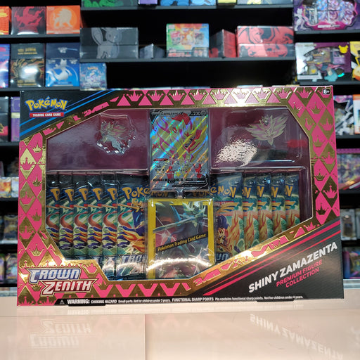 Pokmon TCG: Sword & Shield: Crown Zenith - Premium Figure Collection Smoke and Mirrors Hobby Pokmon TCG: Sword & Shield: Crown Zenith - Premium Figure Collection Smoke and Mirrors Hobby