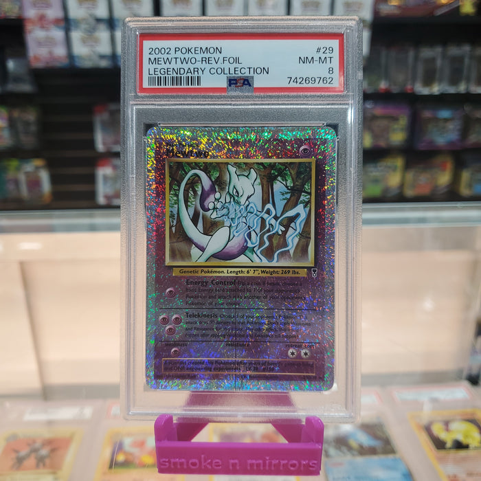 Mewtwo (29/110) [Legendary Collection] PSA 8