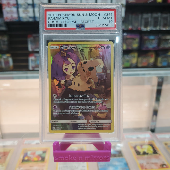 Mimikyu (245/236) [Sun & Moon: Cosmic Eclipse] PSA 10