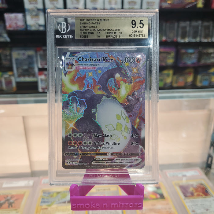 Charizard VMAX (SV107/SV122) [Sword & Shield: Shining Fates] BGS 9.5