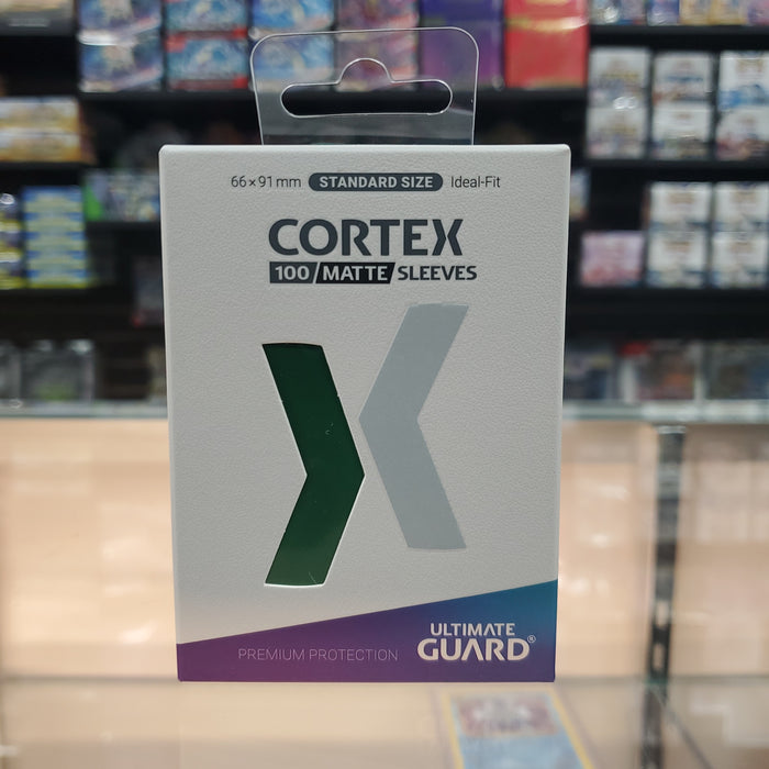 Ultimate Guard - Cortex Sleeves - Matte Green 100 CT