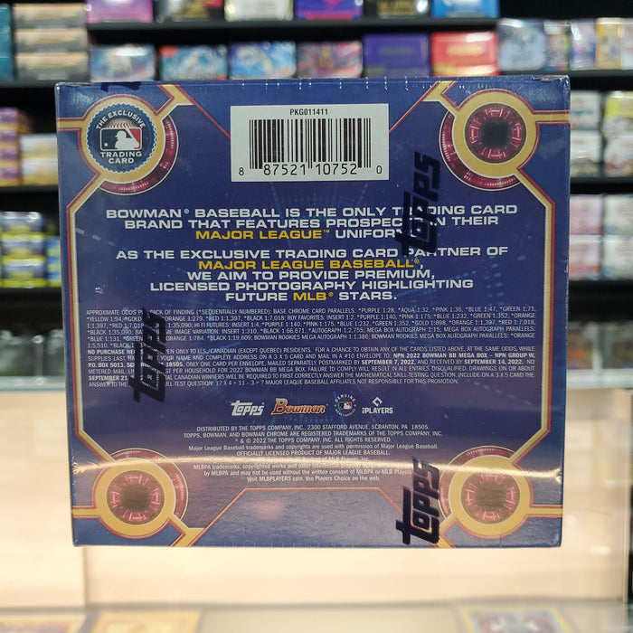 2022 Bowman Baseball Mega Box