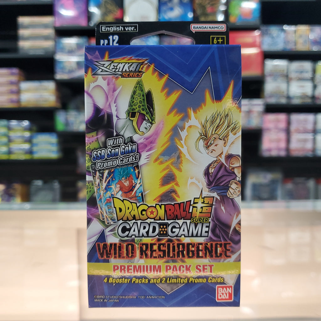 dragon ball super wild resurgence booster box Players will want to have the full 7 cards in their Z Deck for optimal gameplay and deck building fun WILD RESURGENCE Premium Pack Set