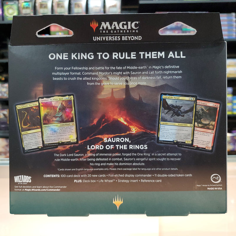 Magic: The Gathering - The Lord of the Rings: Tales of Middle-earth - Commander Deck (The Hosts of Mordor)