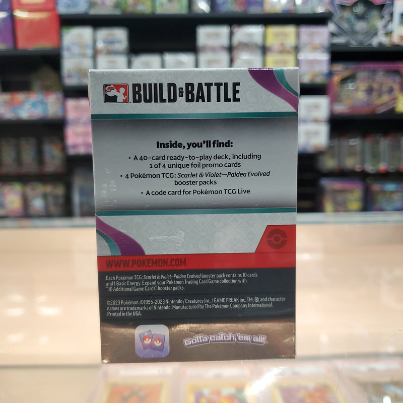 Pokémon TCG: Scarlet & Violet: Paldea Evolved - Build & Battle Box