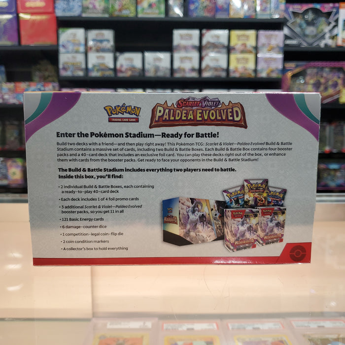 Pokémon TCG: Scarlet & Violet: Paldea Evolved - Build & Battle Stadium