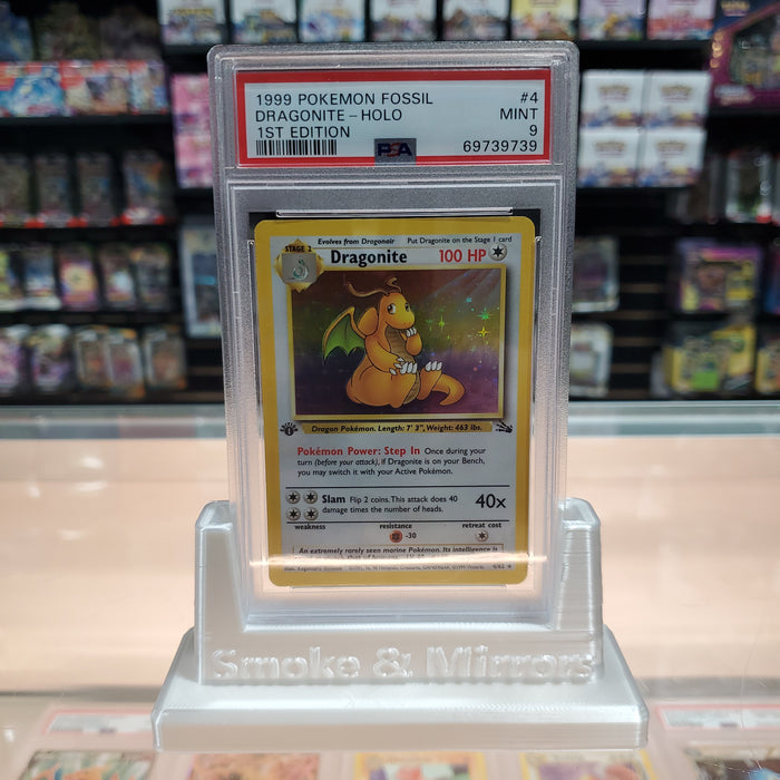 Dragonite (4/62) [Fossil 1st Edition] PSA 9