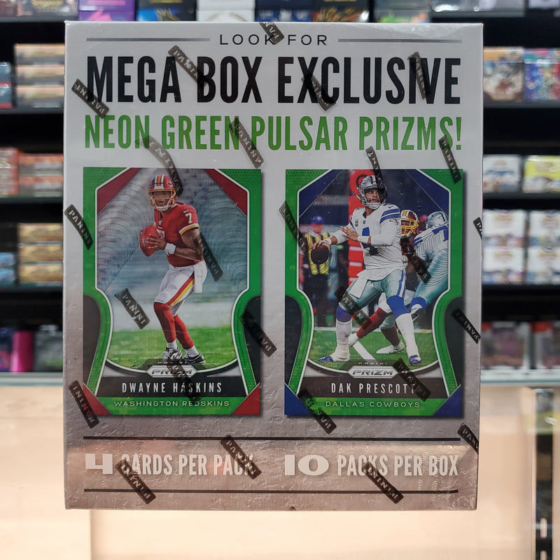 2019 Prizm Football Mega Box (Neon Green Prizms)