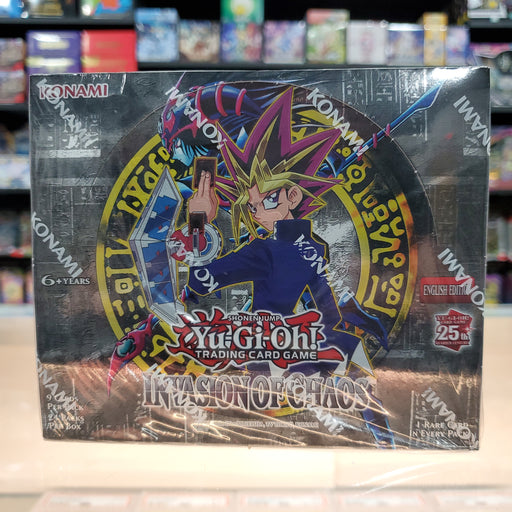 invasion of chaos booster box 25th anniversary edition Yu-Gi-Oh! Invasion Of Chaos 25th Anniversary Edition Booster Display Box