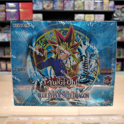 Yu-Gi-oh! TCG: Legend of Blue Eyes White Dragon - Booster Box (25th An Smoke and Mirrors Hobby Yu-Gi-oh! TCG: Legend of Blue Eyes White Dragon - Booster Box (25th An Smoke and Mirrors Hobby