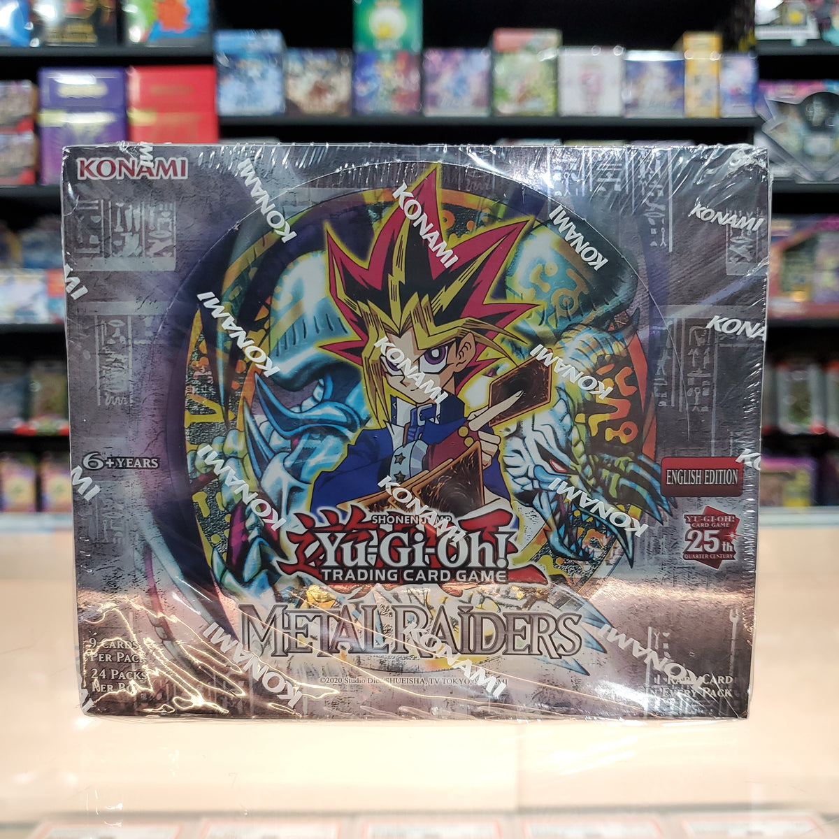 yugioh 25th anniversary metal raiders booster box Yu-Gi-Oh! TCG: Metal Raiders