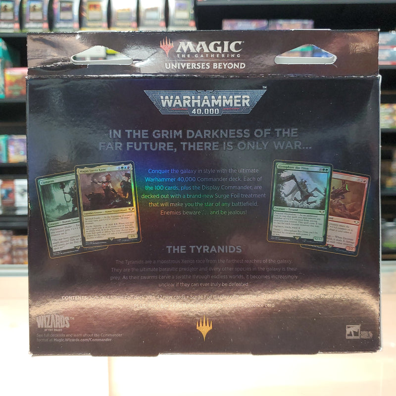 Magic: The Gathering - Universes Beyond: Warhammer 40,000 - Commander Deck (Tyranid Swarm - Collector's Edition)