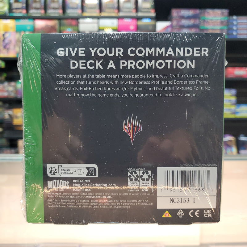 cmm collector booster box MTG Pack Set : Commander Masters (CMM) Twenty Sided non returnable) Magic The Gathering Commander Masters