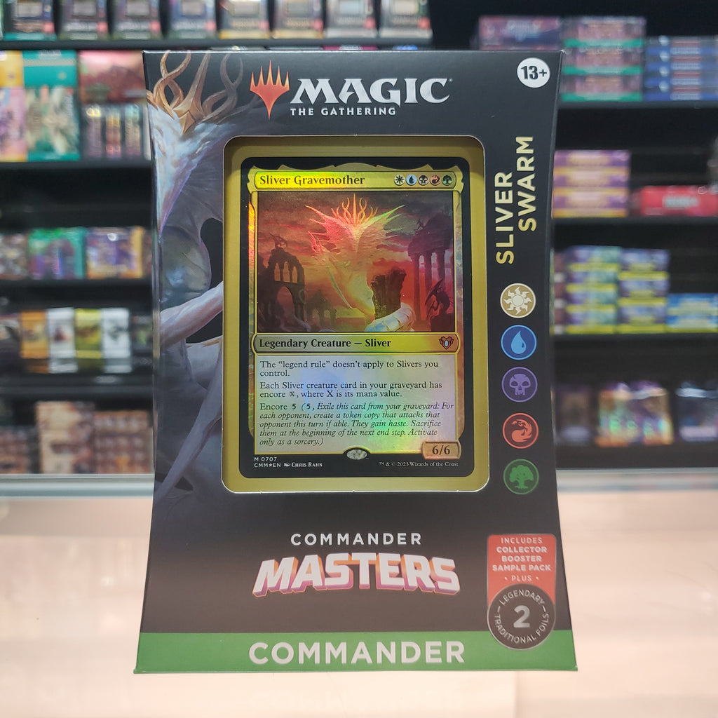 Magic: The Gathering - Commander Masters - Commander Deck (Sliver Swar Smoke and Mirrors Hobby Magic: The Gathering - Commander Masters - Commander Deck (Sliver Swar Smoke and Mirrors Hobby
