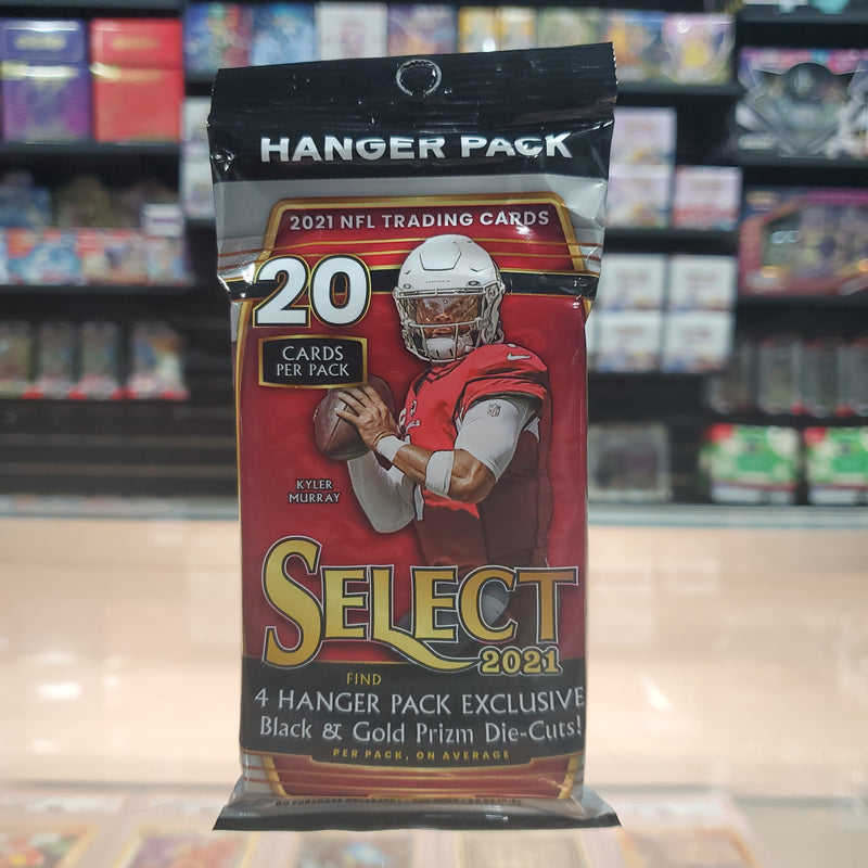 2021 Select Football Hanger Pack (Black & Gold Prizm)
