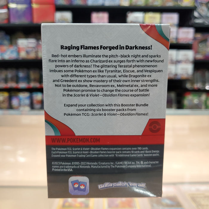 Pokémon TCG: Scarlet & Violet: Obsidian Flames - Booster Bundle