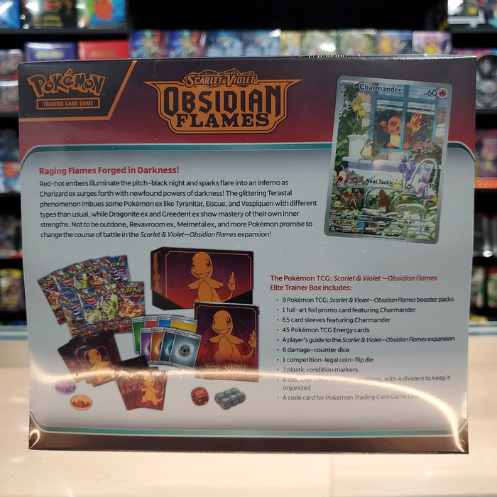 Pokémon TCG: Scarlet & Violet: Obsidian Flames - Elite Trainer Box