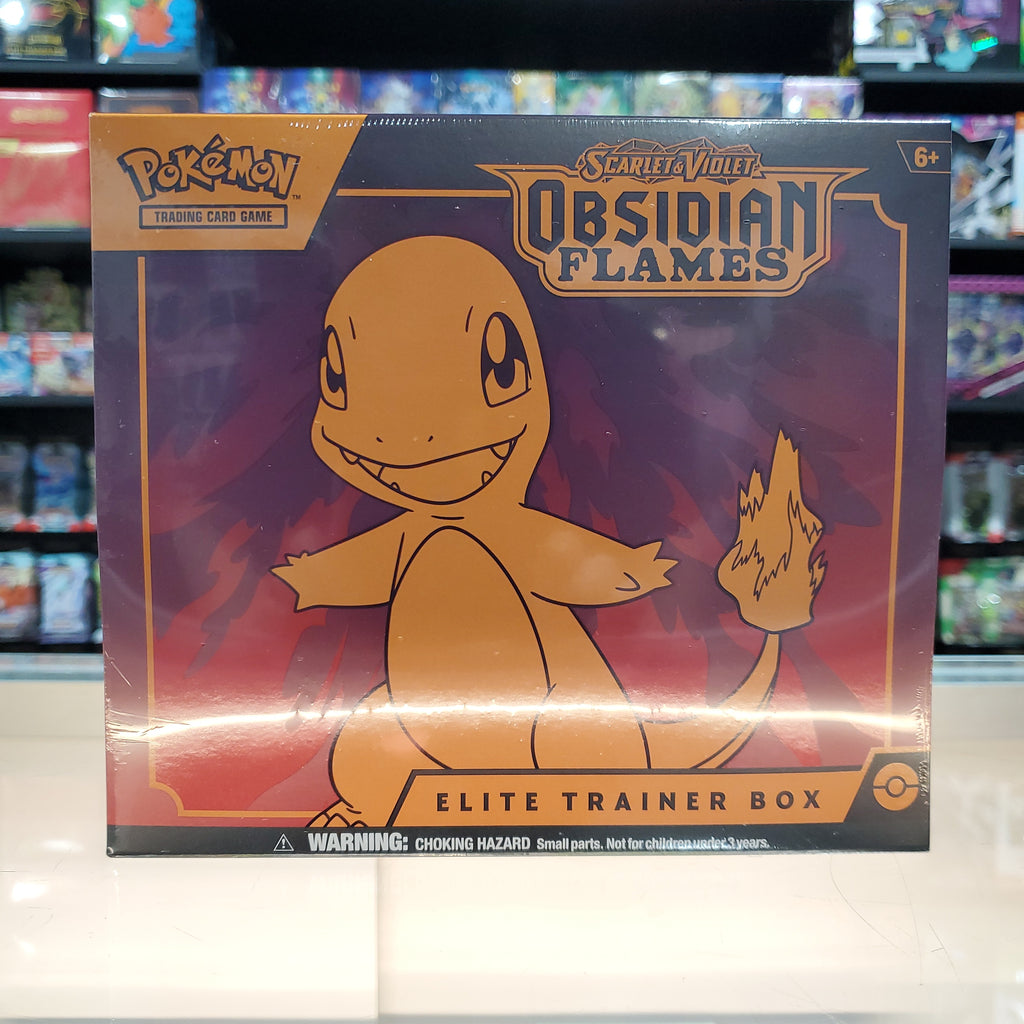 pokemon cards obsidian flames elite trainer box Pokémon TCG: Scarlet & Violet: Obsidian Flames