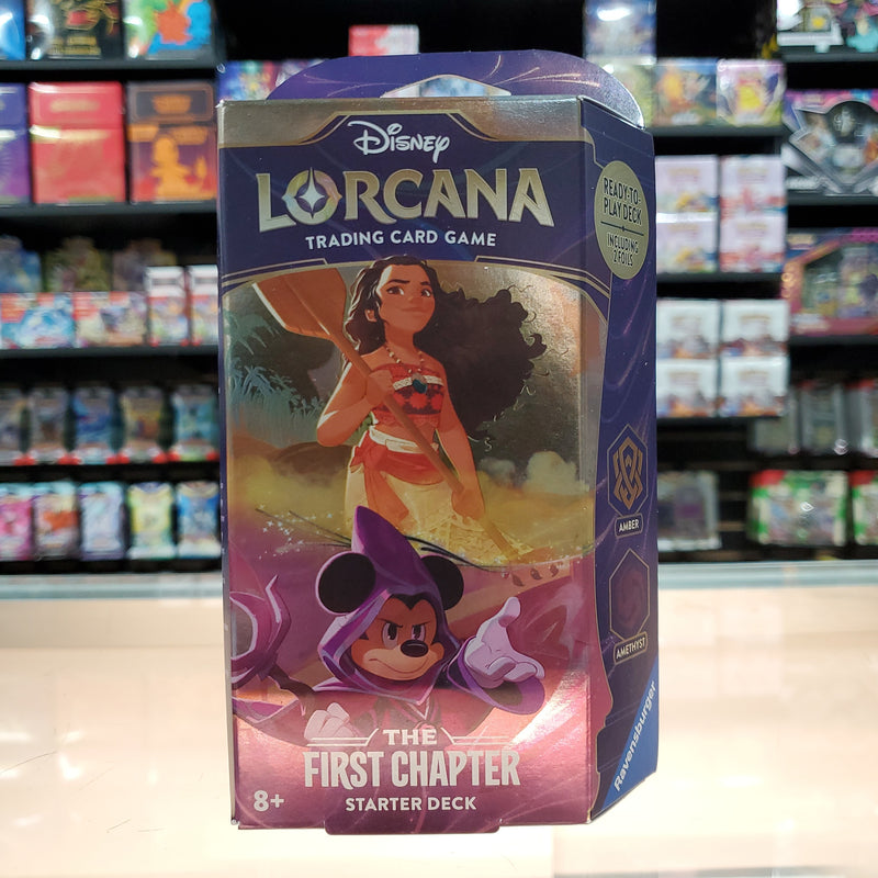 Disney Lorcana: The First Chapter - Starter Deck (Amber & Amethyst)