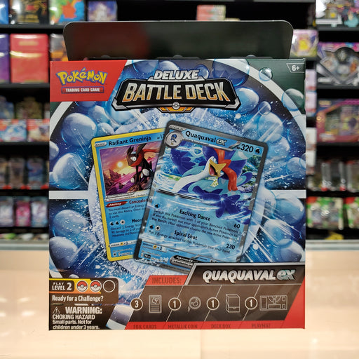 Pokmon TCG; Deluxe Battle Deck (Quaquaval ex) Smoke and Mirrors Hobby Pokmon TCG; Deluxe Battle Deck (Quaquaval ex) Smoke and Mirrors Hobby