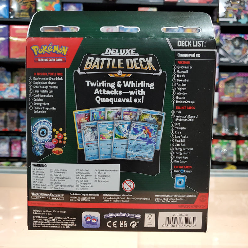 Pokémon TCG; Deluxe Battle Deck (Quaquaval ex)