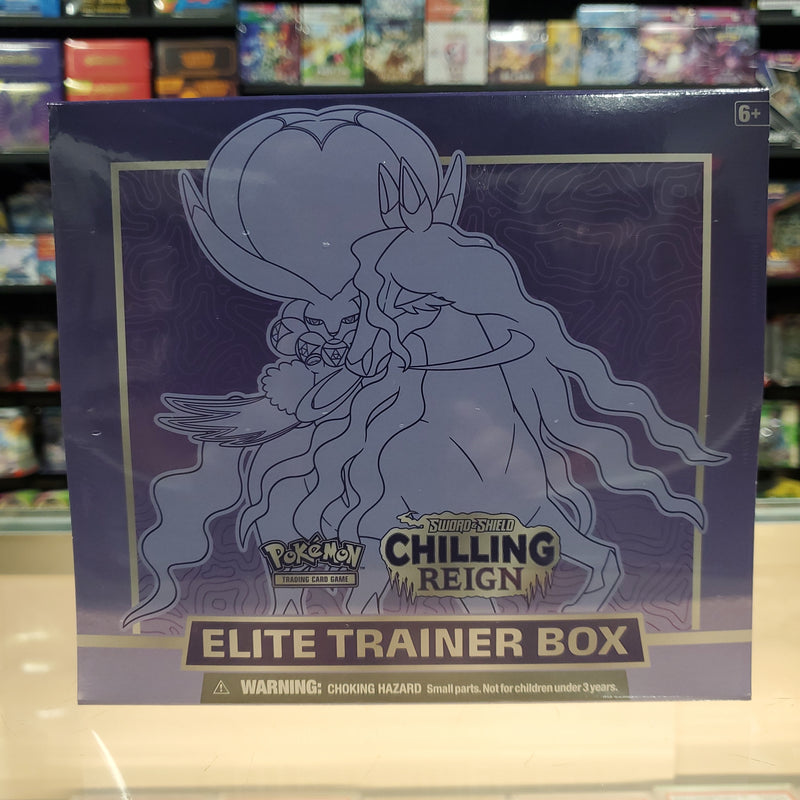 Pokémon TCG: Sword & Shield: Chilling Reign - Elite Trainer Box (Shadow Rider Calyrex)